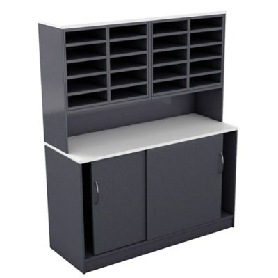 Wall Unit with Pigeon Hole Storage