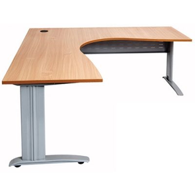 Rapid Span Corner Workstation Beech